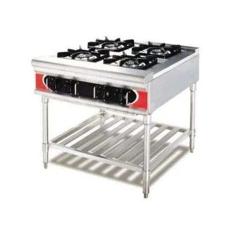 INDUSTRIAL GAS STOVE 4-BURNERS (MART)