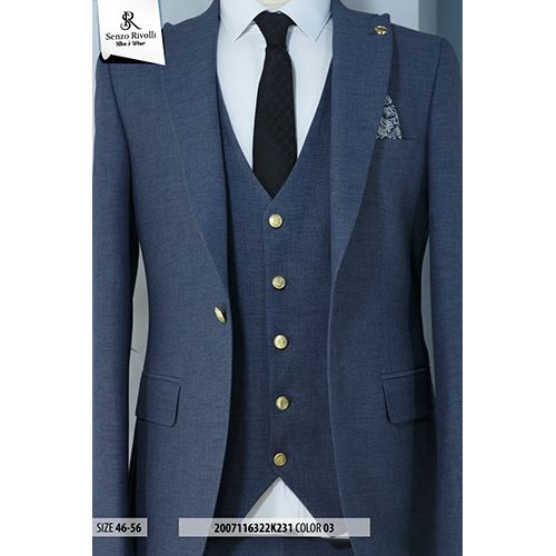 MEN'S LUXURY 2 PIECE SUIT (AVAILABLE IN ALL SIZES) 031