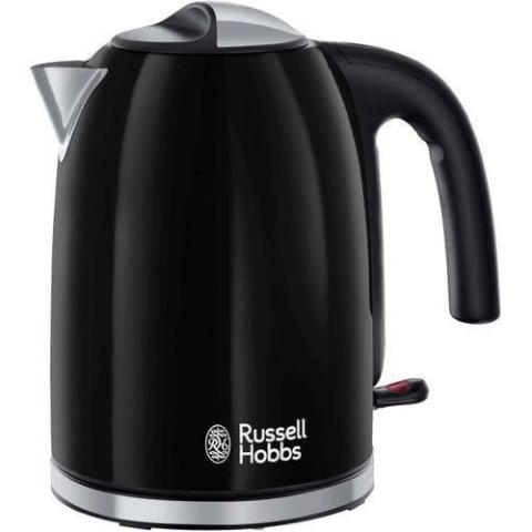 Russell Hobbs | Quiet Boil Electric Kettle, Stainless Steel,3000watt 1.7 Lit- (N)