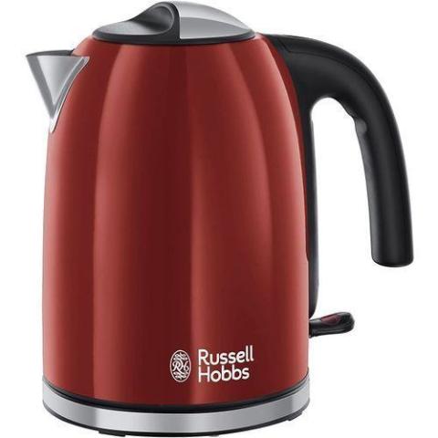 Russell Hobbs | Quiet Boil Electric Kettle, Stainless Steel,3000watt 1.7 Lit- (N)