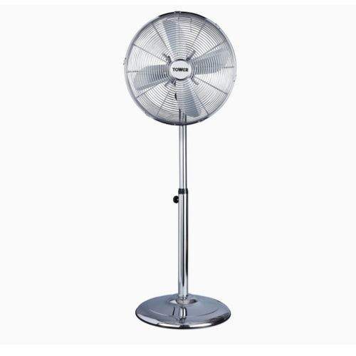 Tower | T637000 16 Inch Automatic Oscillating Pedestal Fan- (N)