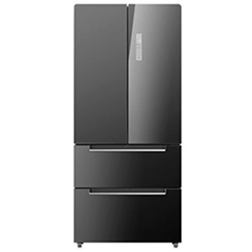 MIDEA HQ 692WEN REFRIGERATOR|500L|BLACK GLASS DOOR