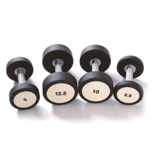 GATEGOLD FITNESS RUBBER DUMBBELL 25kg (pair)