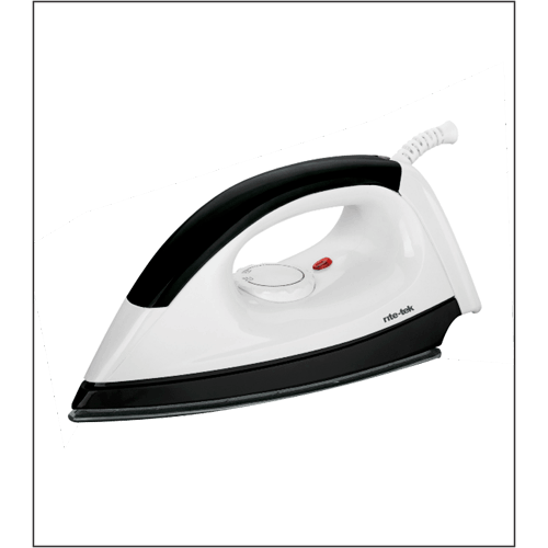 RITE-TEK DI398 DRY IRON|1000 watts|1.8 metre power cord length