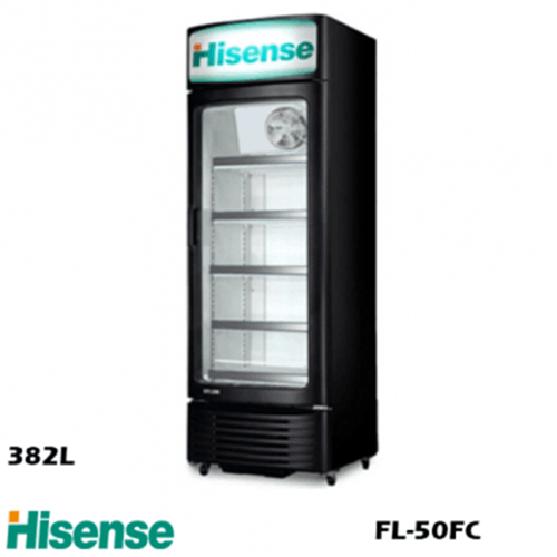 HISENSE FL 50 FC 382L BEVERAGE DISPLAY COOLER|R600 GAS (DE)