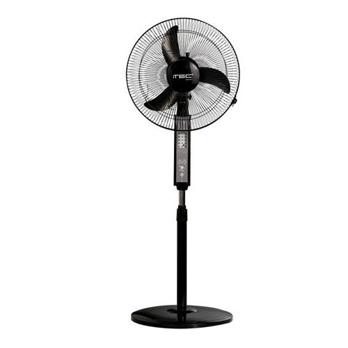 iTEC 18 Inch Rechargeable Solar Stand Fan