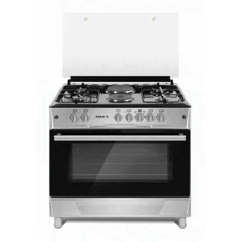 Maxi Gas Cooker 60*90 IGL 4+2 Black Gray