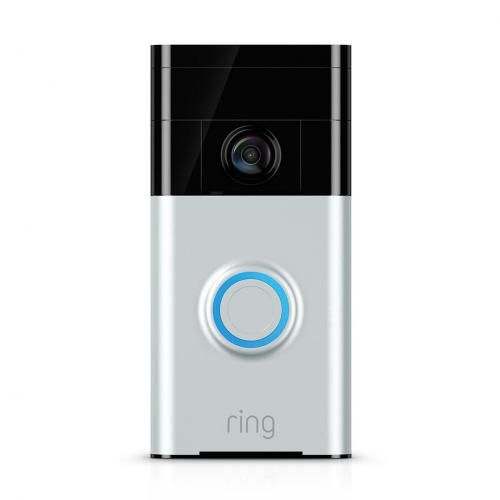 RING VIDEO DOORBELL (2nd GENERATION) SATIN NICKEL - B07ZLF3H2D