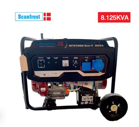 Scanfrost 8.125KVA/6.5KW, Generator | SFG7500 Eco