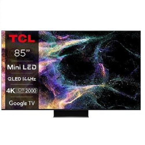 TCL 85 inch MINI-QLED TELEVISION 85C845 4K GOOGLE ANDROID TV 