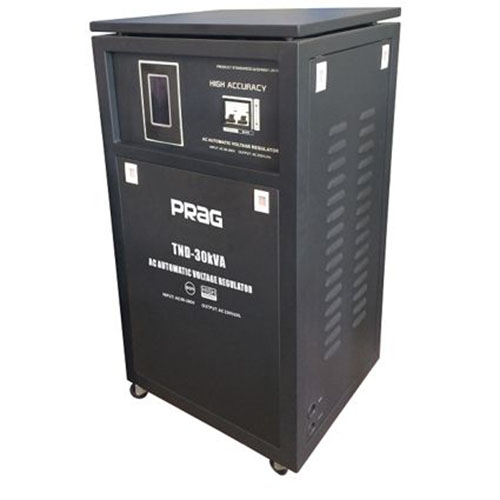 Prag 30KVA Servo Voltage Stabilizer (80-260V) - 3639