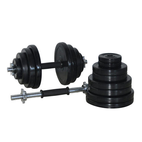 PIVOT FITNESS WK-40R DELUXE 40KG RUBBER DUMBBELL KIT