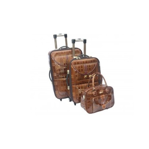  PURE LEATHER TROLLEY LUGGAGE (BETH)