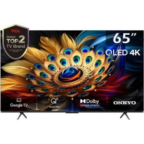 TCL 65" Class Ultra HD HDR (4K) QLED Smart Google TV -65C655