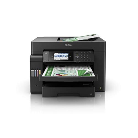 Epson EcoTank L15150 Print, Scan, Copy, Fax, ADF, Auto Duplex,WiFi,Network A3 Printer, Black, Medium