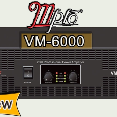 MIGHTY PRO 6000 AMPLIFIER