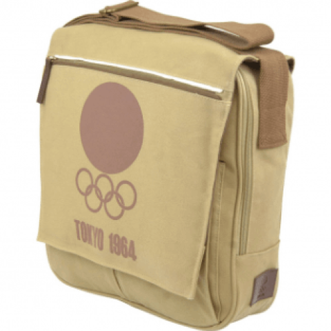 Olympic museum woven messanger across shoulder bag Tokyo 1964