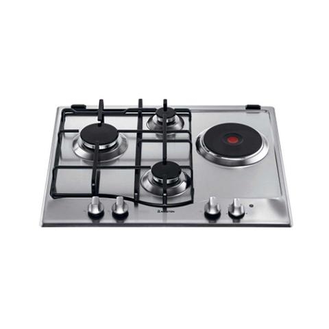 Ariston Hob Cooker | Built-In 60Cm, Automatic Ignition (3 Gas + 1 Hot Plate) – PC631NX