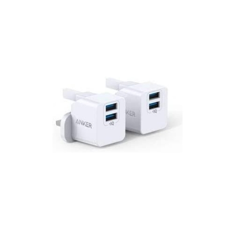 Anker PowerPort Mini Dual Port |B2620221| 12W Wall Charger 2