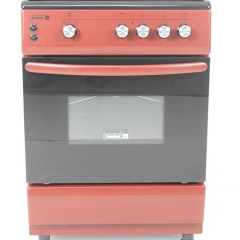 SCANFROST GAS COOKER GLASS TOP LID 3G + 1 Electric BURNER - CK6302R