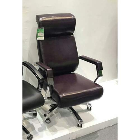 DELUXE EXECITIVE OFFICE CHAIR|LEATHER DEL 210 - Medium