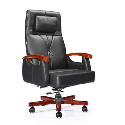 DELUXE EXECITIVE OFFICE CHAIR|LEATHER DEL 211 - Medium