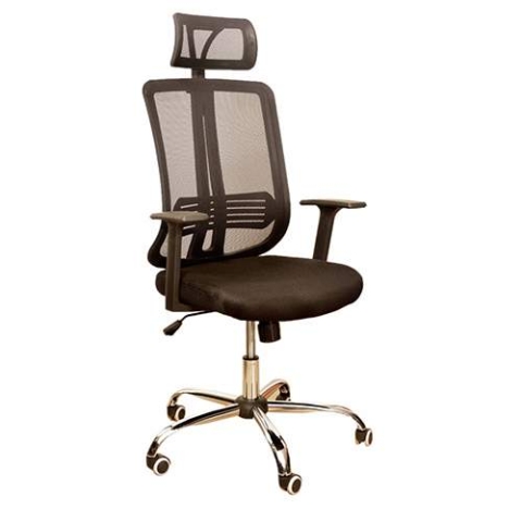 DELUXE EXECUTIVE CHAIR WITH MESH AND HEAD REST - Medium