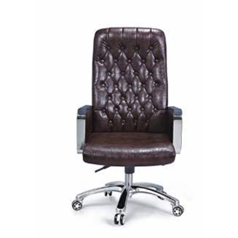 DELUXE EXECUTIVE OFFICE CHAIR| LEATHER| DEL 246 - Medium