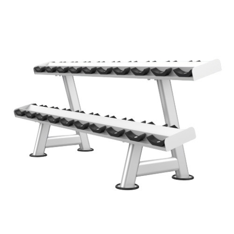 U2077 2-Tier 10 Pair Dumbbell Rack (DHZ Brand)-deluxe.com.ng