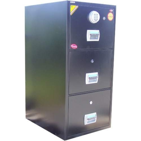 Firepower 3 Drawer Fireproof Cabinet - Digital Lock