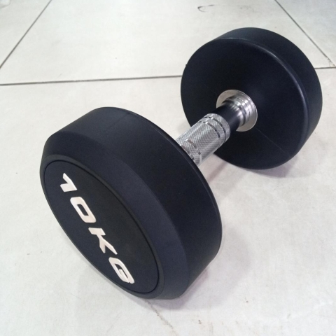 GateGold Rubber dumbbell 2.5kg (pair) Dah-rd2.5-deluxe.com.ng
