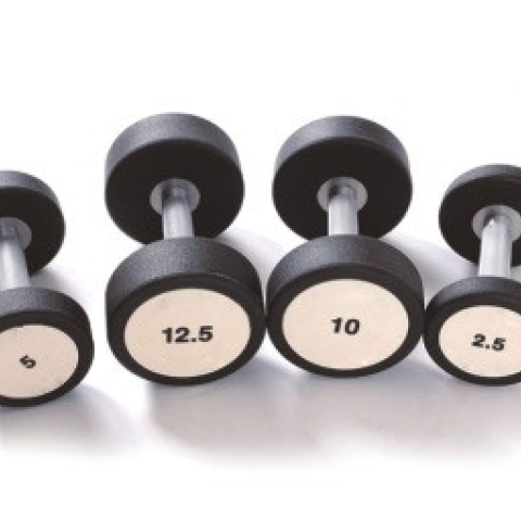 GateGold Rubber Dumbbell 30kg (pair) - deluxe.com.ng