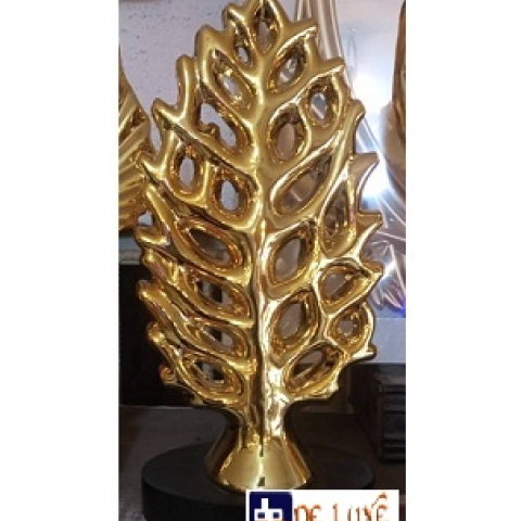 GOLDEN LEAF DESIGN FOR HOME OR OFFICE (SWEN) - Large