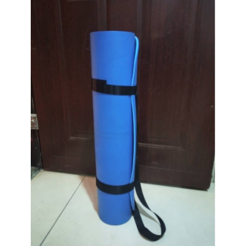 Impact Yoga mat with Moisture Resistance – Blue Double Colour – td103y-deluxe.com.ng