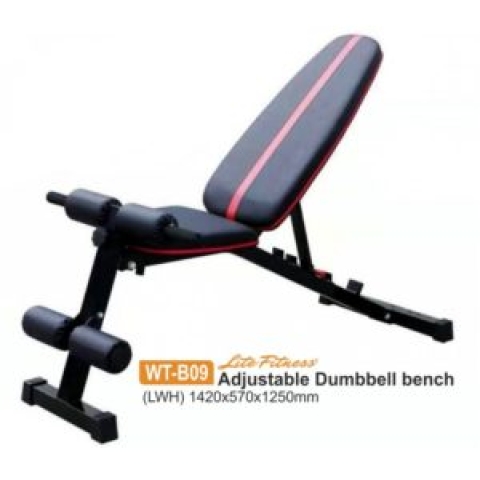 Lite Fitness Multi Adjustable Bench WT-BO9-deluxe.com.ng