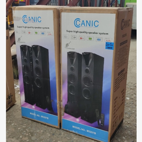 Canic Powerful Bass With Remote, Mic & DVD Player Home Theater 2500W