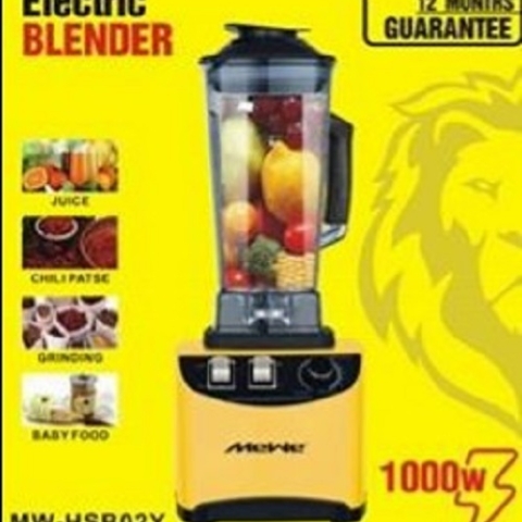 Mewe 1.5L Blender 2000ML Grinder Jar - MW-HSB02Y