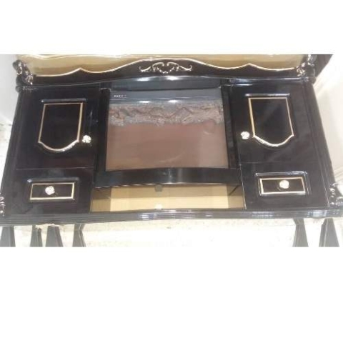 QUALITY DESIGNED BLACK  TV CABINET  - AVAILABLE (MOBIN)