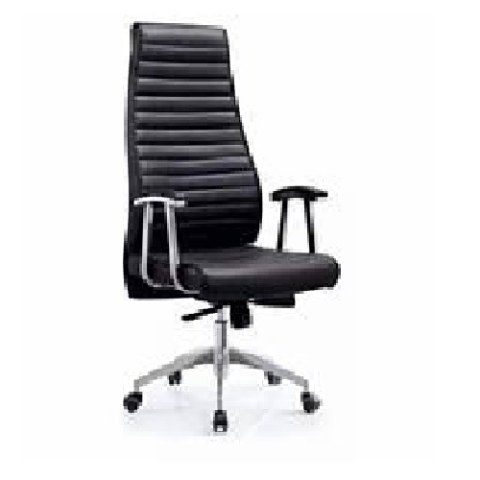 QUALITY DESIGNED BLACK EXECUTIVE OFFICE CHAIR  - AVAILABLE (NOFU)