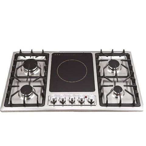 RESTPOINT 5 BURNERS BUILT-IN HOB COOKER WITH ANTI-DUST STAINLESS STEEL HIGH END - RC-HS3F