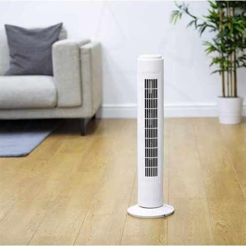 Russell Hobbs | 32" Tower Fan With 3 Speed Setting Fresh Air- (N)