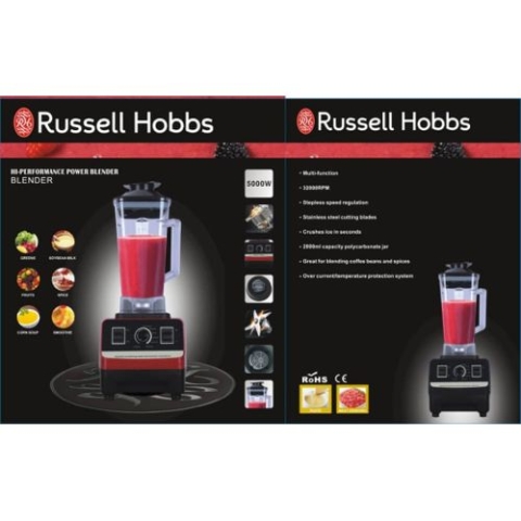 Russell Hobbs | Heavy-Duty Ice Crusher Commercial Blender-5000W- (N)