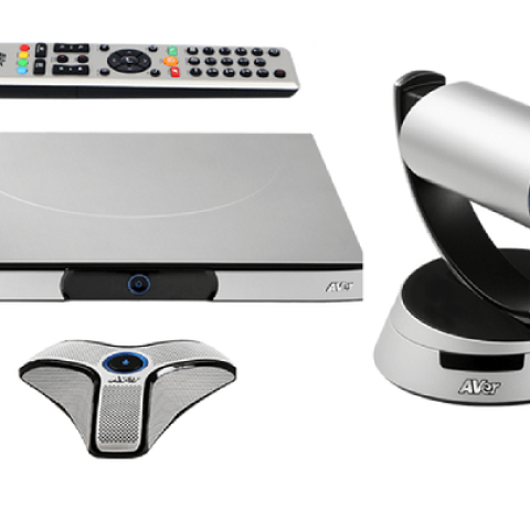AVer SVC500 Omni-Protocol Video Conferencing System with 6-Site MCU (Upgradable to 16-site)