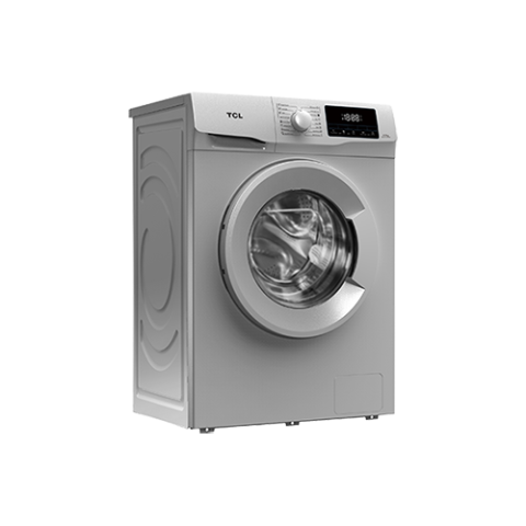 TCL WASHING MACHINE | TCL F606FLS 6KG Front Load Automatic Washing Machine| Silver Colour