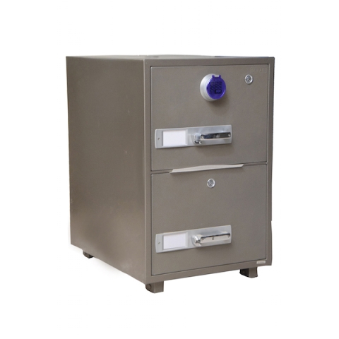 Ultimate 2-drawer fireproof cabinet - Digital Lock