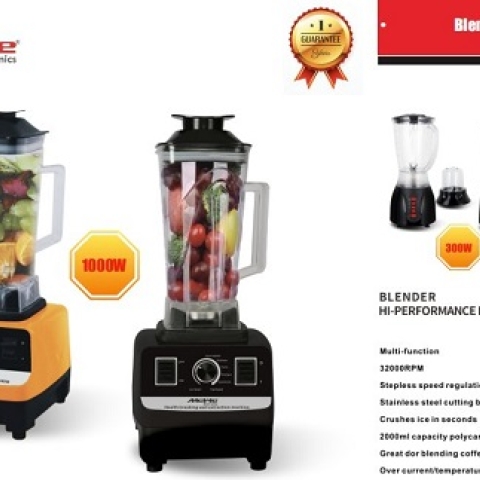 Mewe 1.5L Blender 2000ML Grinder Jar - MWBDR-HS05Y