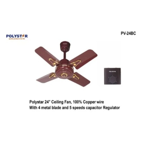 POLYSTAR 24 INCH CEILING FAN | PV-24BC