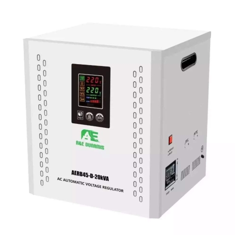 A&E Dunamis 20KVA Relay Voltage Stabilizer 45V-260V