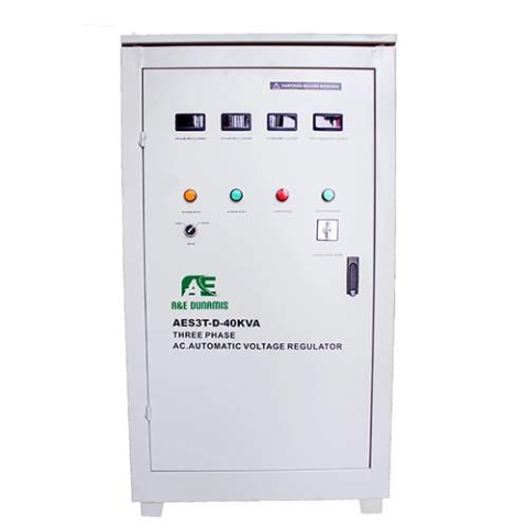 A&E DUNAMIS 40KVA 3 phase Servo Voltage Stabilizer (240V-456V) | AES3T-D-40KVA