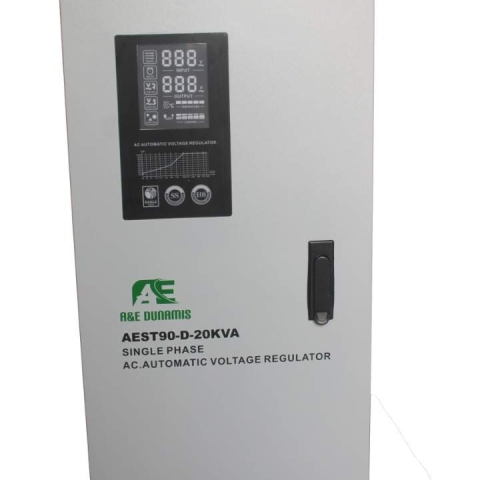 A&E Dunamis 30KVA Single-phase Servo Voltage Stabilizer (80V-250V)